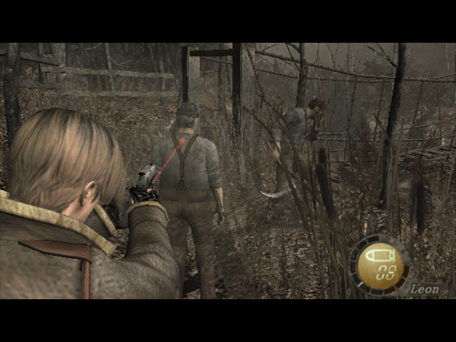Biohazard 4: Demo screenshot 2 for Gamecube